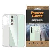 PanzerGlass HardCase antibakterisks militārās klases sertificēts viedtālruņa apvalks Samsung Galaxy S23 FE - caurspīdīgs
