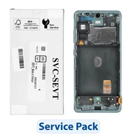 ServicePack LCD displejs SAMSUNG S20 FE 4G/5G G780F/G781F GH82-24214D Zaļa