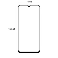 Etteri rūdīts 9D stikls priekš Samsung Galaxy A25 5G (globāls)