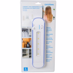 Grundig LED skapja lampa