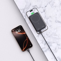 Tech-Protect PB12 LifeMag MagSafe 20000mAh Portatīvais lādētājs (m) - melns