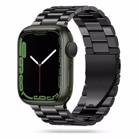 TECH-PROTECT STAINLESS APPLE WATCH 4 / 5 / 6 / 7 / 8 / 9 / SE / ULTRA 1 / 2 (42 / 44 / 45 / 49 MM) melns