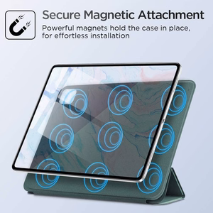 ESR Rebound Magnetic Maciņš for iPad Air 4 (2020) / 5 (2022) - zaļš