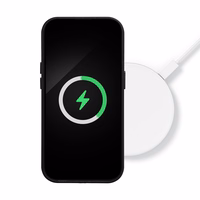 LEATHER MAG COVER viedtālruņa apvalks SAMSUNG S25 PLUS melns