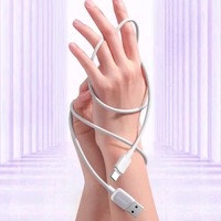 USB Kabelis Joyroom "A14" balts "Type-C" 120cm (līdz 3A)