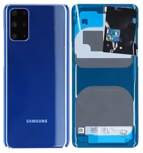 Aizmugurējais vāciņš priekš Samsung G985/G986 S20 Plus Aura Zils original (used Grade B)