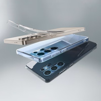 Spigen Liquid Crystal viedtālruņa apvalks Samsung Galaxy S25 Ultra - caurspīdīgs