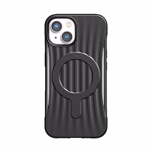Raptic X-Doria Clutch viedtālruņa apvalks iPhone 14 Plus ar Magnētisko melnu aizmugurējo pārklājumu