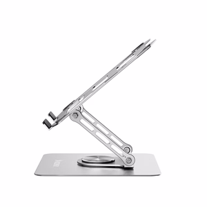 Wozinsky WDCX-X19-AB HardStand 360° Вращающаяся Подставка для Ноутбука и Планшета - Серебристый