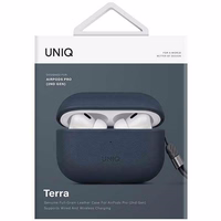 Uniq Terra apvalks AirPods Pro 2nd gen - zila