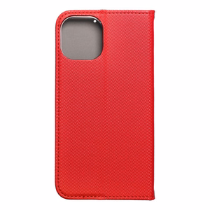 SMART Viedtālruņa apvalks Grāmata IPHONE 15 sarkans