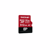 Patriot Memory EP A2 atmiņas karte 512 GB MicroSDXC V30 U3 Class 10 (PEF512GEP32MCX)