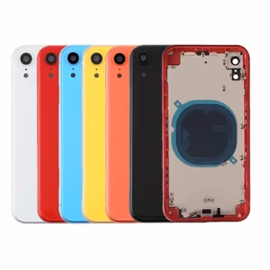 Aizmugurējais vāciņš Saderīgs ar iPhone XR full housing / Dzeltens / OEM