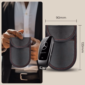 Tech-Protect KLR100 RFID apvalks melns un sarkans