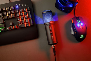 Kruger&Matz Warrior GV-100 USB spēļu un vlogošanas mikrofons