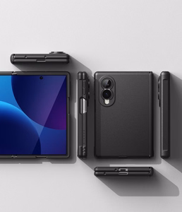 Ringke Onyx Flap vāciņš modelim Samsung Galaxy Z Fold 8, saderīgs ar MagSafe – melns