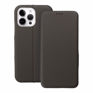 FOLIO sānu magnētiskais grāmatas tipa viedtālruņa apvalks IPHONE 14 PRO MAX brūns