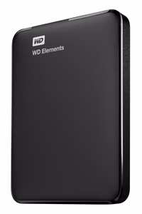 Western Digital Elements Portable Внешний жёсткий диск 4TB USB 3.0 чёрный WDBU6Y0040BBK-WESN