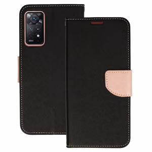 Stilīgs viedtālruņa apvalks Xiaomi Redmi Note 11 5G/Note 11S 5G/Poco M4 Pro 5G melna-zeltaina