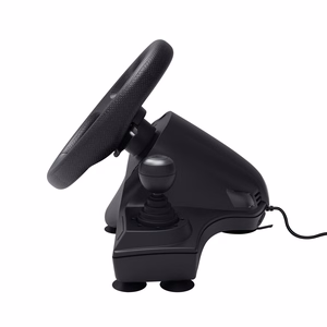 Trust GXT 289 Movi melns USB stūre + pedāļi Nintendo Switch, PlayStation 4, Xbox One S, Xbox One X, Xbox Series S, Xbox Series X