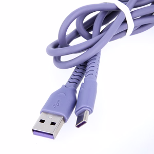 Maxlife MXUC-04 kabelis USB - USB-C 1,0 m 3A violets