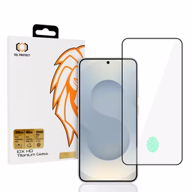 Aizsargstikls Tel Protect 10X HD Titanium paredzēts Samsung Galaxy S25 Plus/S24 Plus (ar pirksta atbloķēšanas funkciju)
