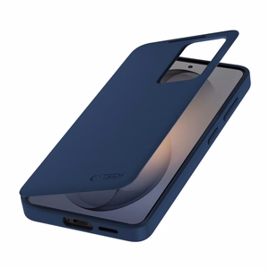 Tech-Protect Smart Wallet vāciņš Samsung Galaxy S26 FE – matēts tumši zils