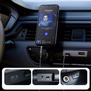 Joyroom stereo audio kabelis AUX 3.5 mm mini ligzda 1.2m melns (SY-A08)