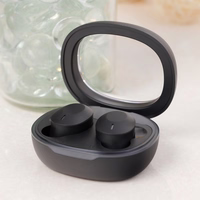 HOCO bezvadu Bluetooth austiņas TWS EQ3 melnas