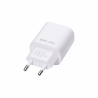 Beline Tīkla lādētājs 1x USB-C + 1x USB 20W balta (tikai galviņa) PD 3.0 + QC 3.0 BLN2CW20