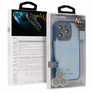 AG Matte Series Case for iPhone 15 Plus Light Blue
