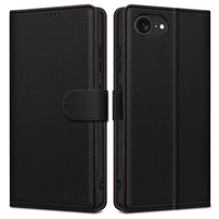 TECH-PROTECT WALLET RS IPHONE 16E MELNS/SARKANS Tech-Protect Wallet viedtālruņa apvalks iPhone 16e - melns