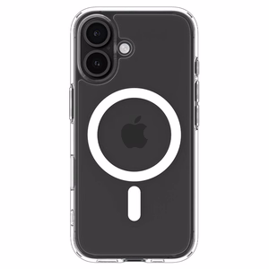 Spigen Ultra Hybrid "T" Magnētiskais iPhone 16 viedtālruņa apvalks - Balts