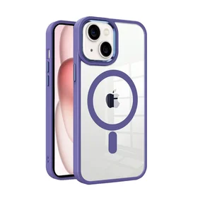 Futrālis Premium Mag Cover Apple iPhone 12 violets