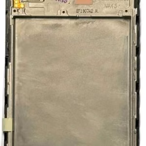 LCD ekrāns Samsung A176 A17 5G ar skārienjūtīgu ekrānu un rāmi melns oriģināls (servisa komplekts)