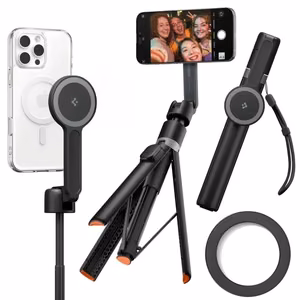 SPIGEN S581W MAGSAFE BLUETOOTH SELFIJA NŪJA-STATĪVS melns