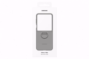 PF741TJEGWW силиконовый чехол Samsung Galaxy Flip6, серый