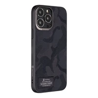 Tactical Camo Troop Maciņš for Apple iPhone 13 Pro Max Melns
