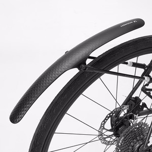 Wozinsky WBR-01 universāls regulējams velosipēda dubļu sargs - melns