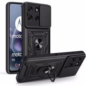 Tech-Protect CamShield Pro viedtālruņa apvalks Motorola Moto G86 5G - melns