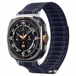 Spigen WBF0 ремешок для Samsung Galaxy Watch Ultra 47mm — темно-синий