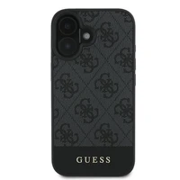Guess 4G apakšējā svītra viedtālruņa apvalks iPhone 16 Plus 6.7" - pelēka