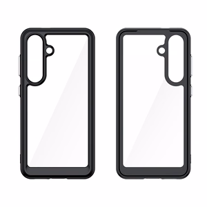 Outer Space Case with Gel Frame for Samsung Galaxy S25 - Black