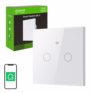 Viedais WiFi skārienjūtīgais gaismas slēdzis Gosund SLS2 (Optional N, Dual) Tuya