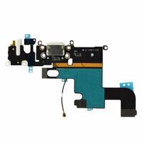 iPhone 6 4,7" Lightning savienotājs un austiņu ligzda - kosmosa balts