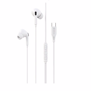 „Devia Kintone A2 Digital“ vadu USB-C austiņas, baltas