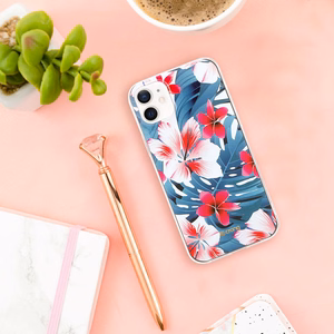 Crong Flower Pattern 03 vāciņš ierīcei iPhone 12 Mini