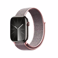 Crong Nylon - sporta Band Apple Watch 38/40/41/42 mm (Light rozā)