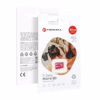 FORCELL F-DATA atmiņas karte 64GB UHS-I U3 10 klase