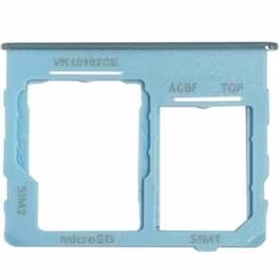 SIM card holder Samsung A326 A32 5G 2021 blue original (service pack)